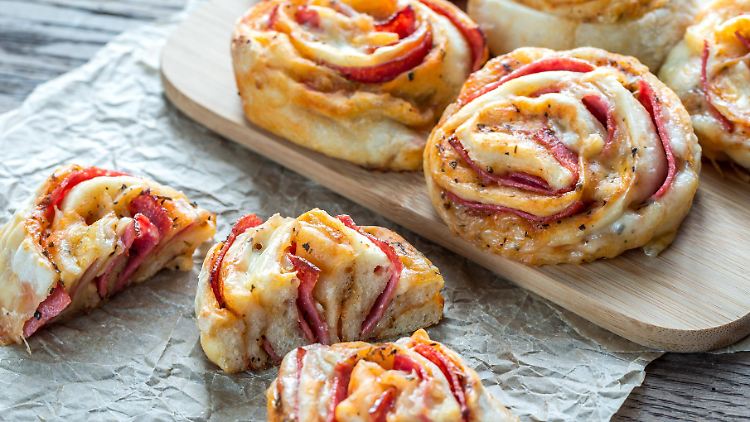 Fast Food Pizza Rolls - vielleicht lecker, aber nicht so gesund.