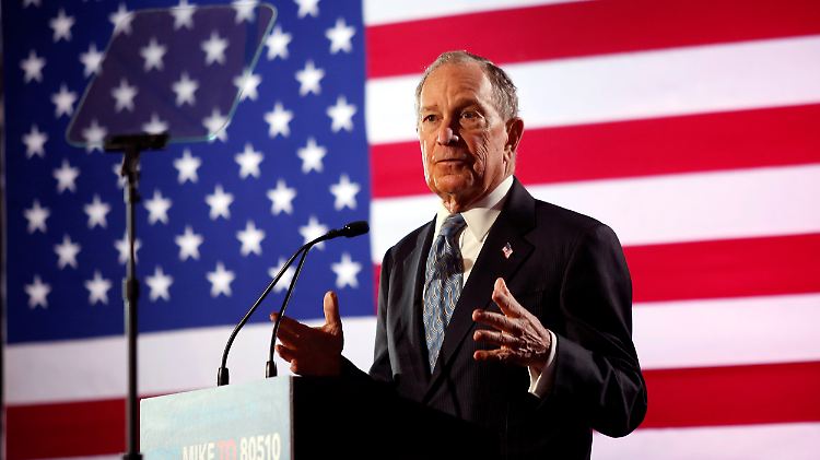 Der Demokrat Michael Bloomberg will den Republikaner Donald Trump aus dem Weißen Haus verdrängen.