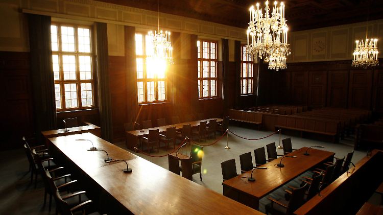 In dem Nürnberger Gerichtssaal wurden führende Köpfe des Nationalsozialismus wie Hermann Göring verurteilt.
