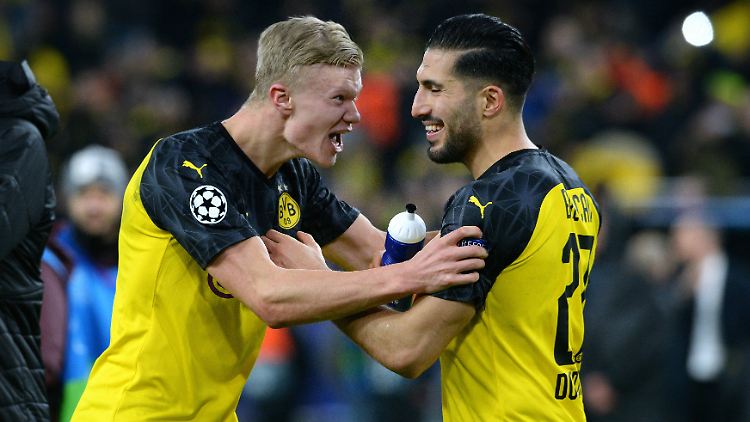 Wann Erling Haaland (links) und Emre Can wieder ein Pflichtspiel absolvieren, ist noch völlig unklar.