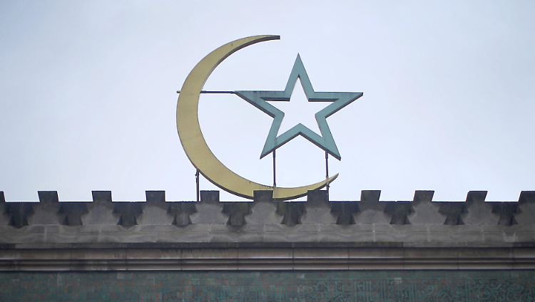 Die Große Pariser Moschee. Der französische Präsident Macron möchte künftig auf die Ausbildung einheimischer Geistlicher setzen.