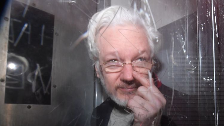 Assange veröffentlichte 2016 Tausende E-Mails von Hillary Clinton und schadete den US-Demokraten damit massiv (Bild vom Januar).