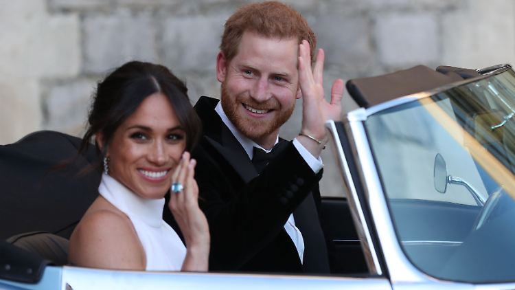 Zum 1. April dampfen sie endgültig ab: Prinz Harry und Herzogin Meghan.