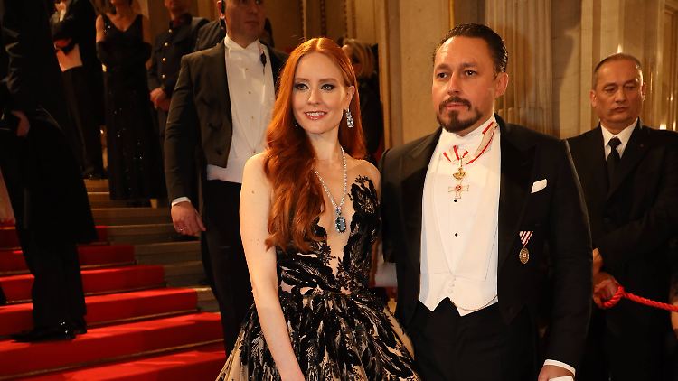 Verliebt wie am ersten Tag: Barbara Meier und Clemens Hallmann
