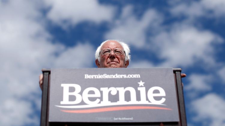 Ist jetzt der Gejagte: Bernie Sanders