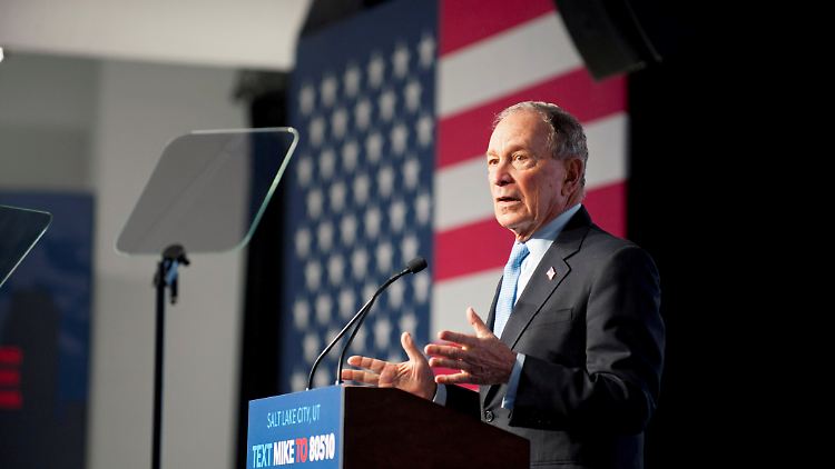 Will neuer US-Präsident werden: Michael Bloomberg.