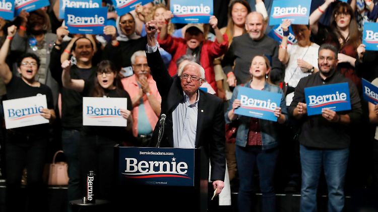 Sanders untermauert in Nevada seine Ambitionen auf das Amt des US-Präsidenten.
