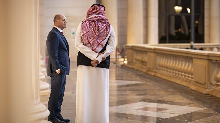 Das Treffen der Wirtschaftsmächte in Saudi-Arabien macht Olaf Scholz "verhalten zuversichtlich".