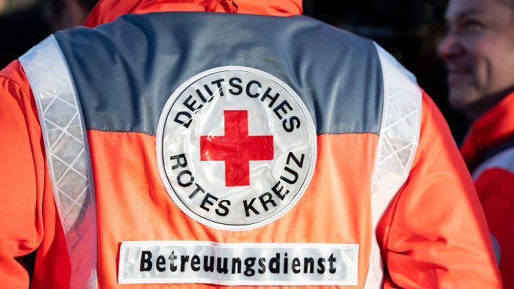 Das DRK kümmert sich um Menschen, die wegen des Coronavirus-Verdachts unter Quarantäne gestellt werden.