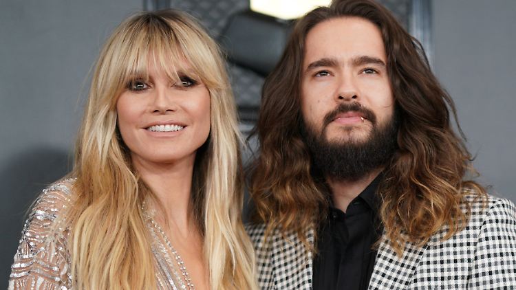 Schweben offenbar immer noch auf Wolke sieben: Heidi Klum und Tom Kaulitz.