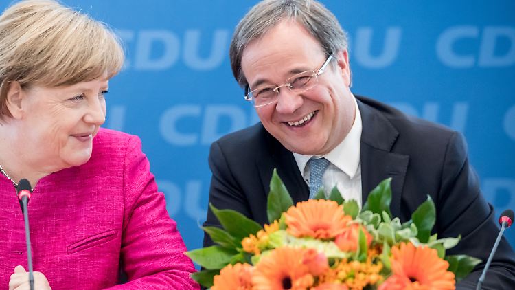 Im Kampf gegen Merz ist Laschet Merkels Mann. (Archivbild)
