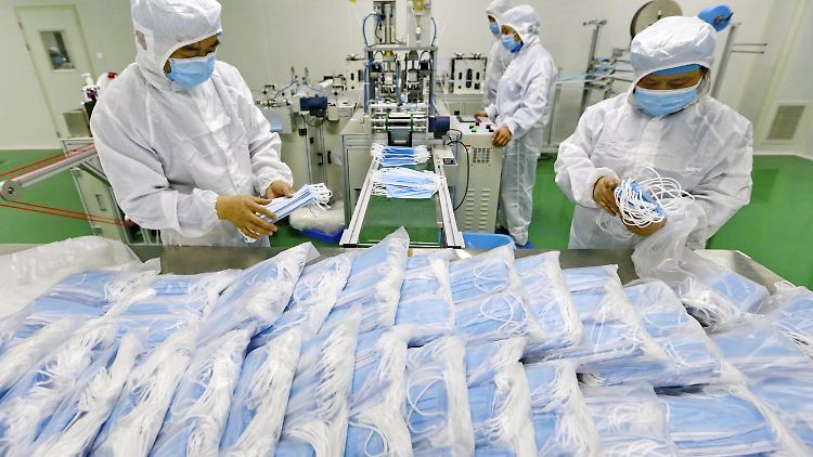Schutzmasken werden nicht nur in China, sondern auch in Deutschland knapp.