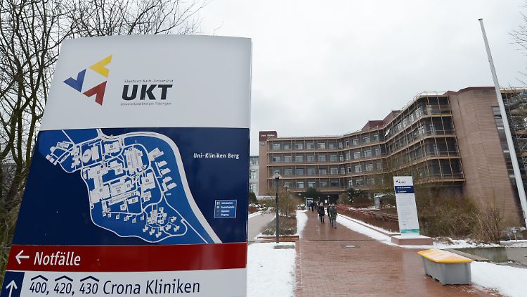 Die Uniklinik Tübingen.