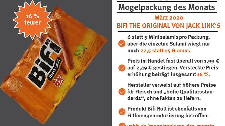 Bifi? Muss laut vzhh nicht mehr mit. 
