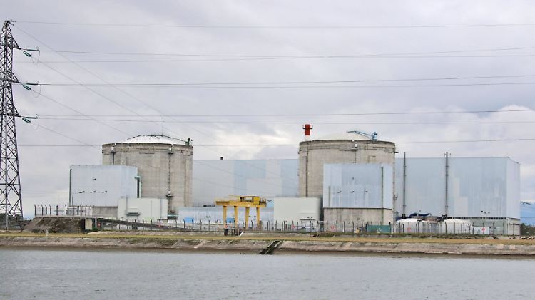Das AKW Fessenheim im Dreiländereck.