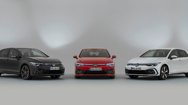 In der zweiten Jahreshälfte soll das Golf-Trio bestehend aus GTI, GTD und GTE an den Start gehen.