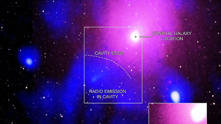 Der Ophiuchus-Galaxienhaufen ist etwa 390 Millionen Lichtjahre von der Erde entfernt.