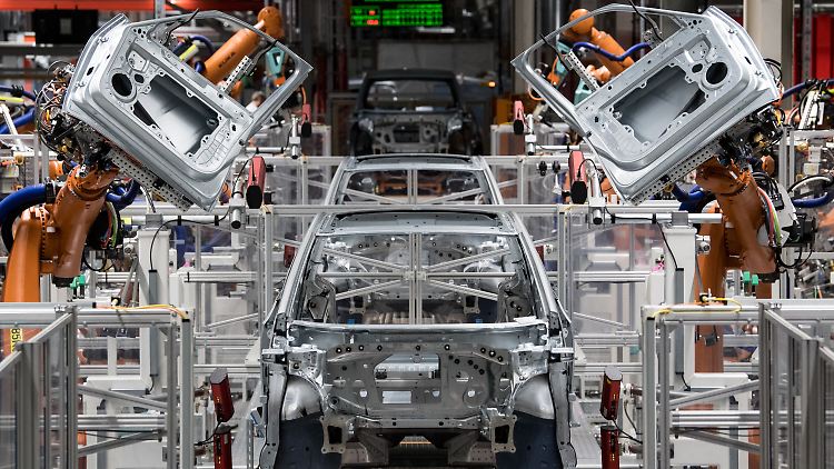 Der E-Volkswagen ID.3 entsteht in Zwickau. An das Modell knüpft der Konzern große Hoffnungen.
