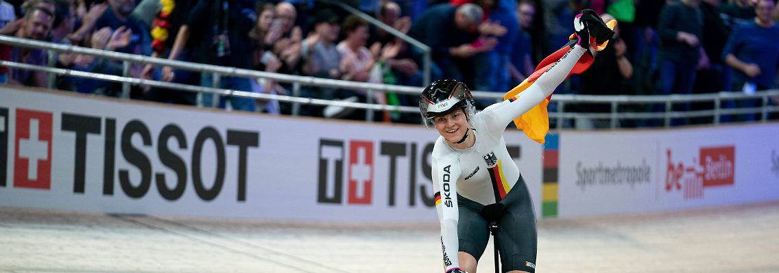 "Geil, noch ein Gold."