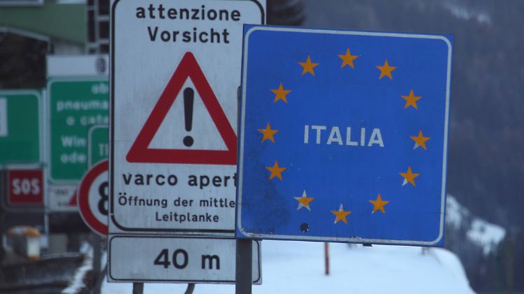 Über den Brenner nach Südtirol: Jedes Jahr machen sich auch viele deutsche Wintersportler auf den Weg nach Norditalien.
