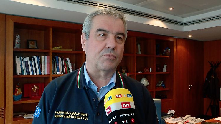 Angelo Borrelli leitet den italienischen Zivilschutz.