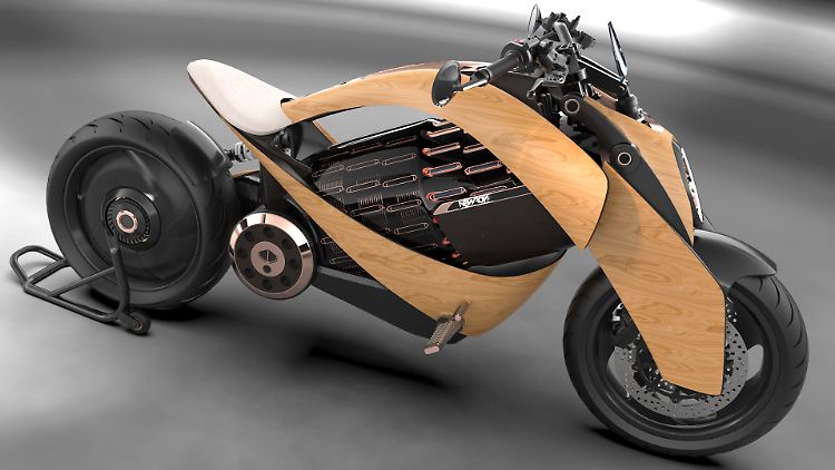 Die Newron EV-1 bietet nicht nur einen E-Antrieb sondern auch eiin außergewöhnliches Design.