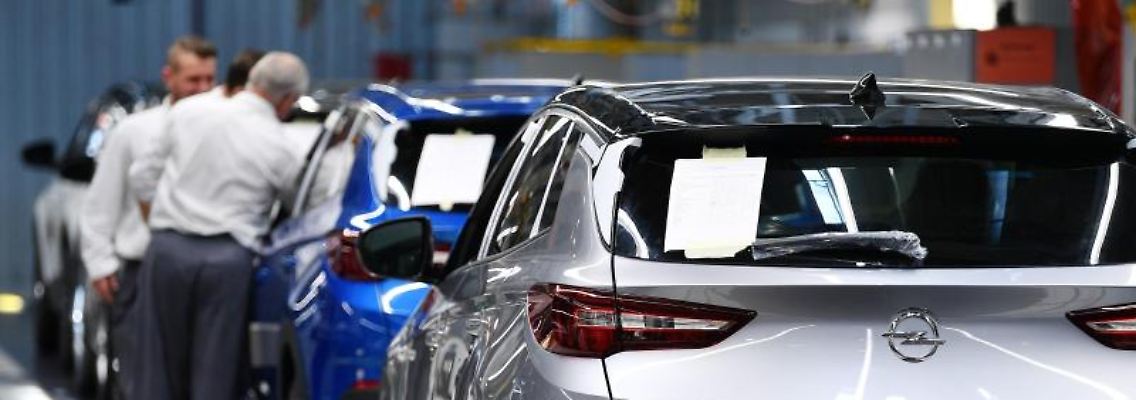 "Grandland X"-Montage im Opel-Werk Eisenach.