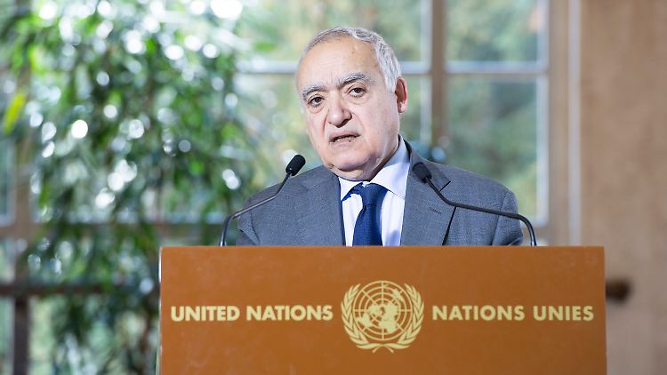 Seine Gesundheit erlaube es ihm nicht mehr, viel Stress auf sich zu nehmen, sagt Ghassan Salame, UN-Sonderbeauftragter für Libyen.