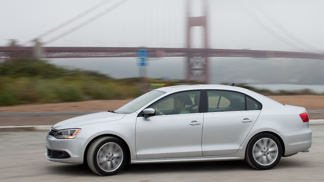In Nordamerika ein Renner: der VW Jetta.