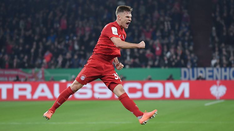 Siegtorschütze: Joshua Kimmich traf zum 1:0 für den FC Bayern.