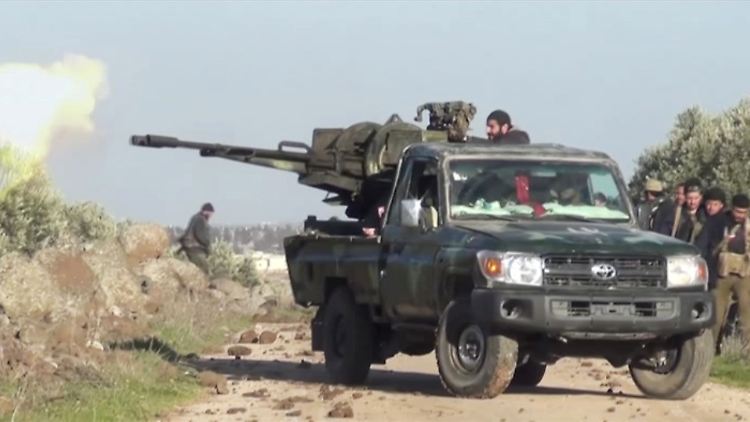 Syrische Regierungstruppen versuchen verbliebene Rebellenhochburgen einzunehmen.