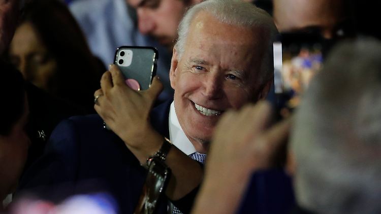 Steht für das Establishment und die politische Mitte: US-Demokrat Joe Biden, der nächster Präsident der Vereinigten Staaten werden möchte. 
