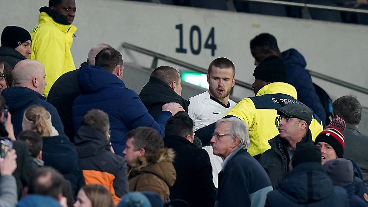 Eric Dier kannte nach dem Spiel kein Halten mehr.