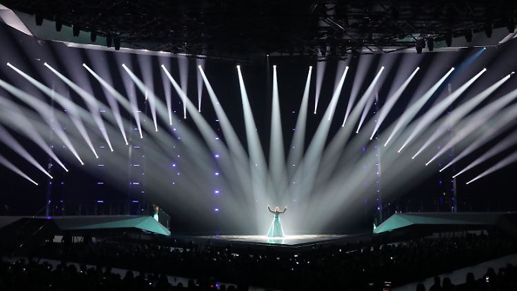 Lichtschau 2019 in Tel Aviv - in diesem Jahr könnte es beim ESC dunkel bleiben.