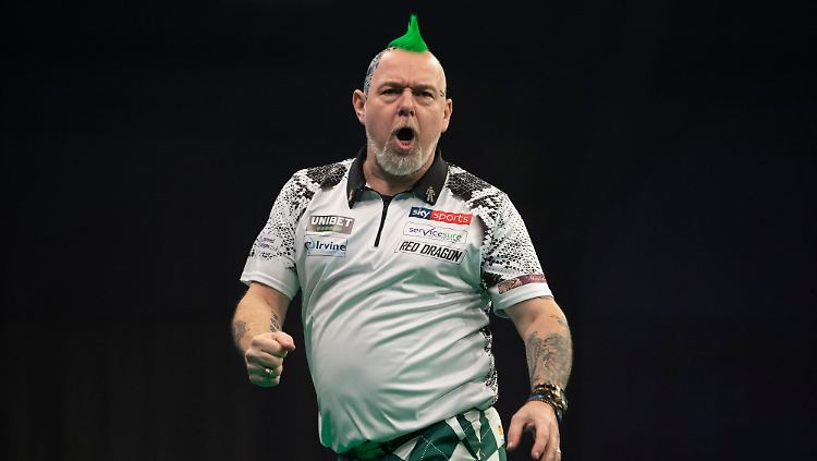 Weltmeister Peter Wright ist in der Premier League zurück in der Spur.