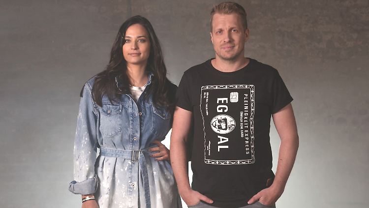 Nicht nur Ehepaar, auch Kollegen: Amira und Oliver Pocher