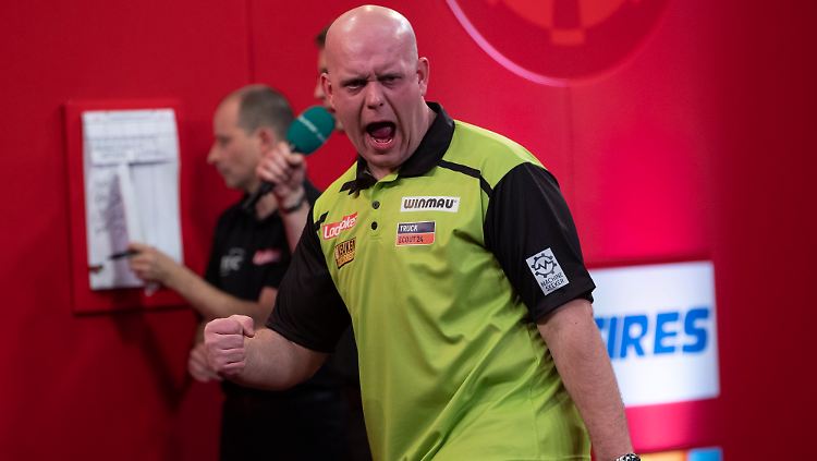 Michael van Gerwen hat bei den UK Open zu alter Stärke gefunden.
