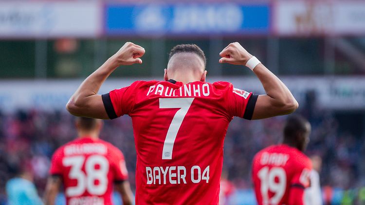 Remember the name: Paulinho markierte gegen Frankfurt zwei Treffer.