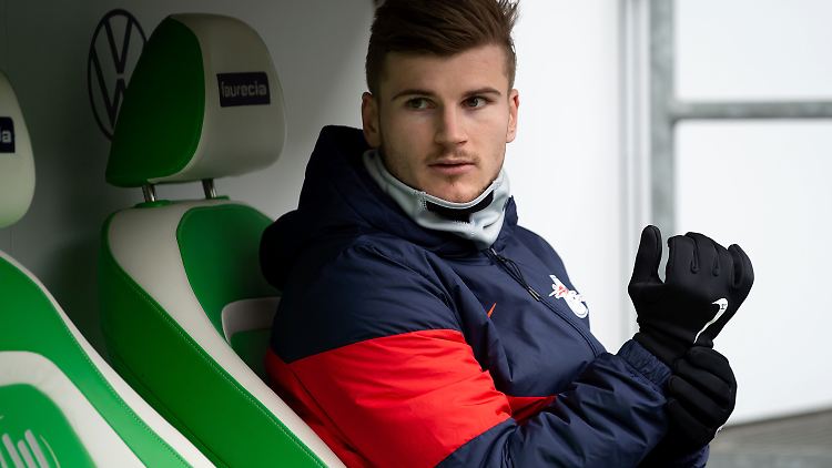 Schongang für Timo Werner. Gegen die Wölfe saß der angeschlagene Nationalspieler eine Stunde auf der Bank.
