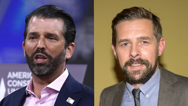 Donald Trump Jr. und Klaas Heufer-Umlauf verbindet nun ein Maurerdekolleté.