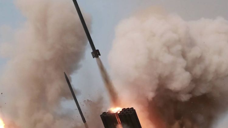 Südkorea vermutet, dass erneut ein Raketenwerfer getestet wurde (Archivbild).
