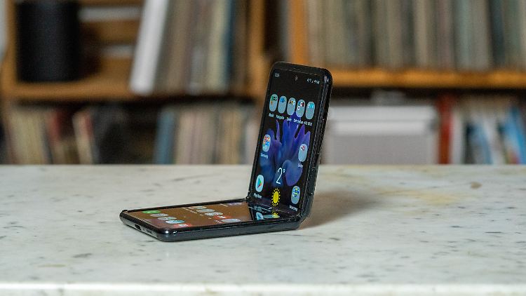Das Samsung Galaxy Z Flip.