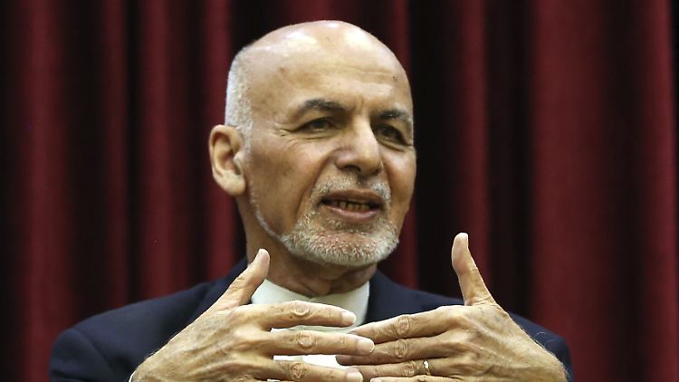 Afghanistans Präsident Ghani: Das große Ziel ist nachhaltiger Frieden mit den Taliban.