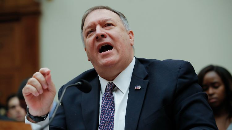 US-Außenminister Pompeo versucht es erstmal mit Drohungen.