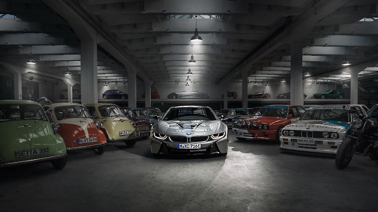 So sieht BMW den i8 heute schon: als eine Ikone im Reigen der Klassiker.