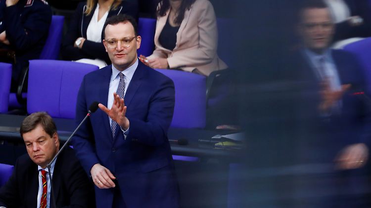 Jens Spahn im Bundestag