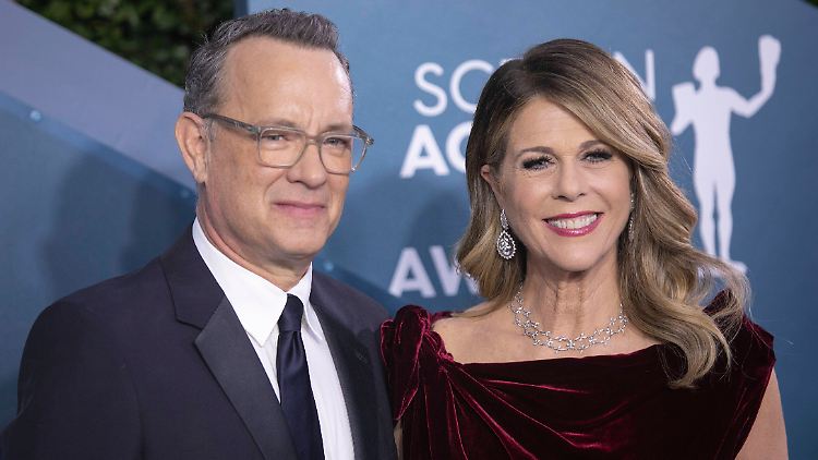 Ihnen soll es den Umständen entsprechend gut gehen: Tom Hanks und Rita Wilson.