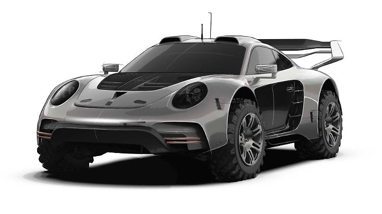 Ein Porsche 911 im Offroad-Kleid? Gibt's nicht? Doch in Kürze von der Gemballa GmbH.