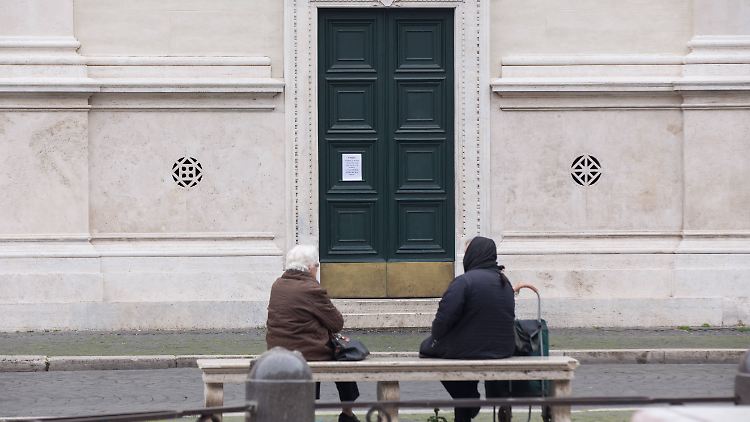 Die Kirchen waren seit Donnerstag komplett geschlossen.