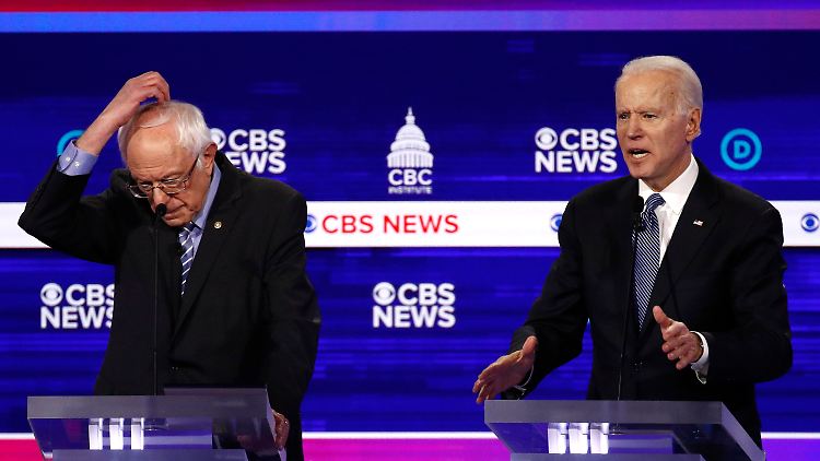 Biden machte deutlich, dass Trump in seinen Augen nicht energisch genug gegen die Pandemie vorgehe.